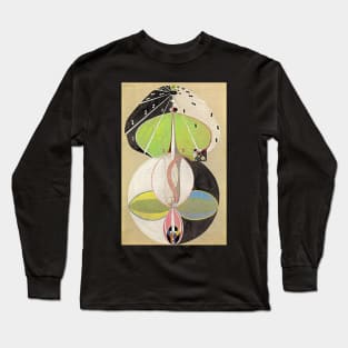 High Resolution Hilma af Klint The Tree Of Knowledge No 5 Series W 1915 Long Sleeve T-Shirt